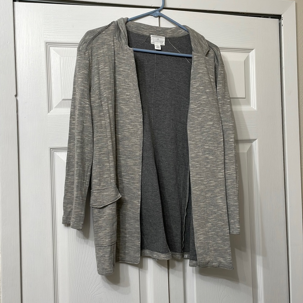 Sporty cotton blazer